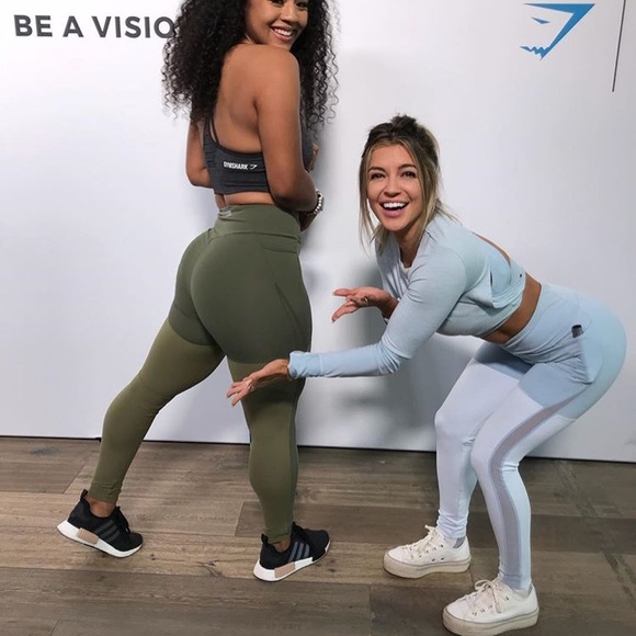 LOWEST PRICE! 🔥 Gymshark x Nikki B 2 Leggings - Picture 2 of 7